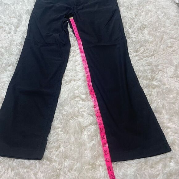 Eddie Bauer Mens Black Pants Size 34x32 Stretchy Zipper Pocket - Picture 9 of 12